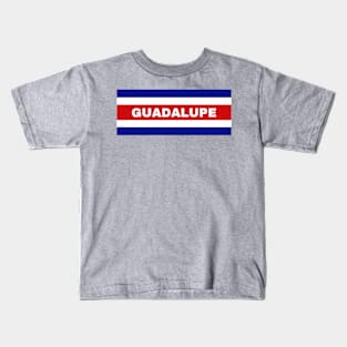 Guadalupe City in Costa Rican Flag Colors Kids T-Shirt